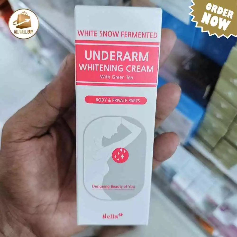 Nella White Snow Fermented Underarm Whitening Cream With Green Tea – 50ml