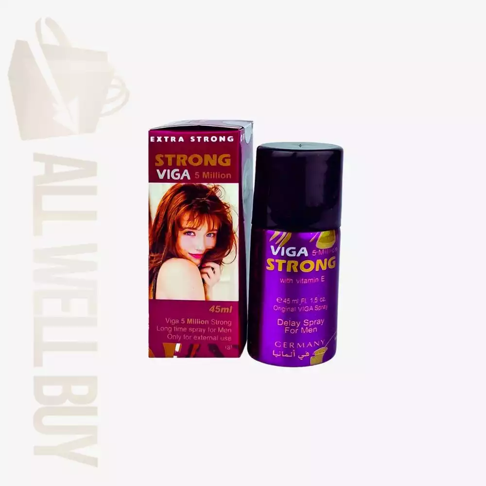 Viga 5 Million Delay Spray – Long-Lasting Timing Spray for Men – 45ml