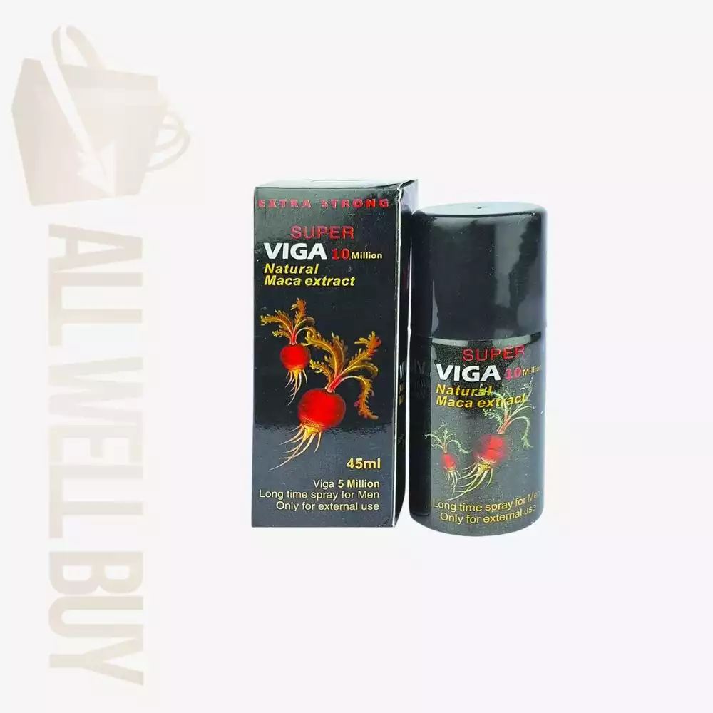 Super Viga 10 Million Delay Spray – Strong Timing Spray for Men – 45ml