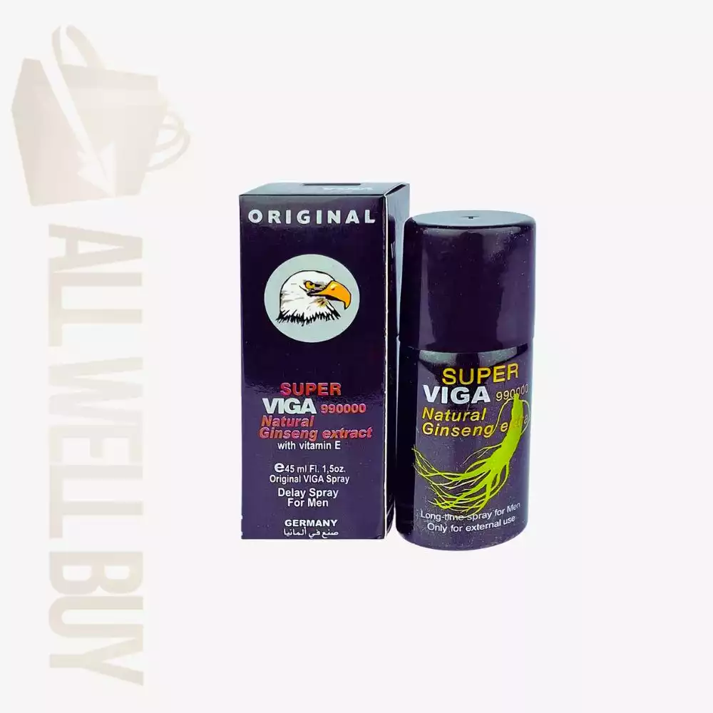 Super Viga 990000 Delay Spray – Strong Timing Spray for Men – 45ml