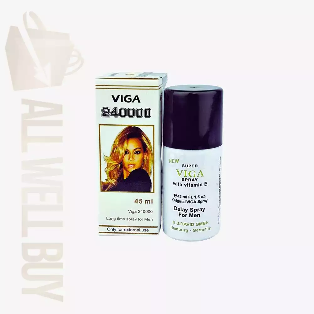 Viga 240000 Delay Spray – Extra Strength Timing Spray for Men – 45ml