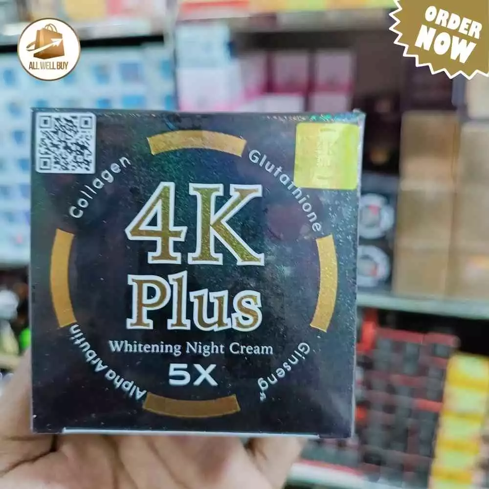 4K Plus Whitening Night Cream 5x – 20g (Thailand)