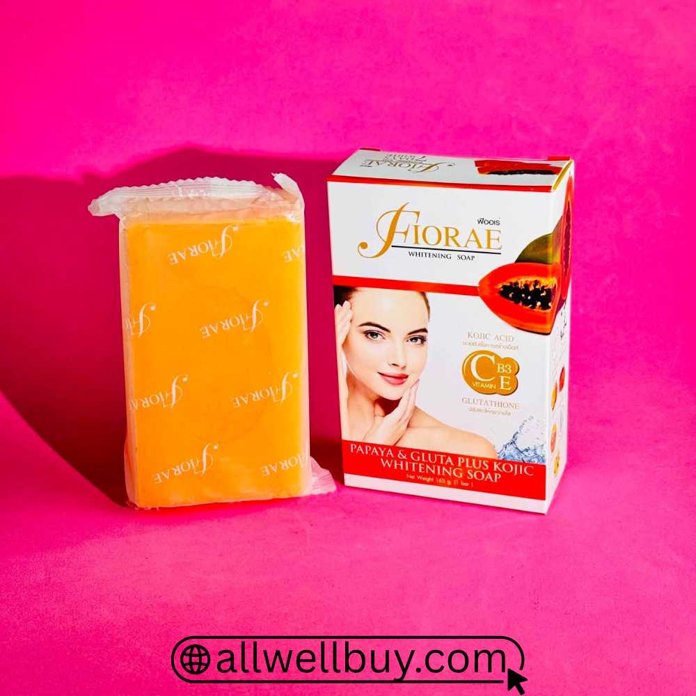 Fiorae Papaya Gluta Kojic Soap 165g - Whitening Soap BD