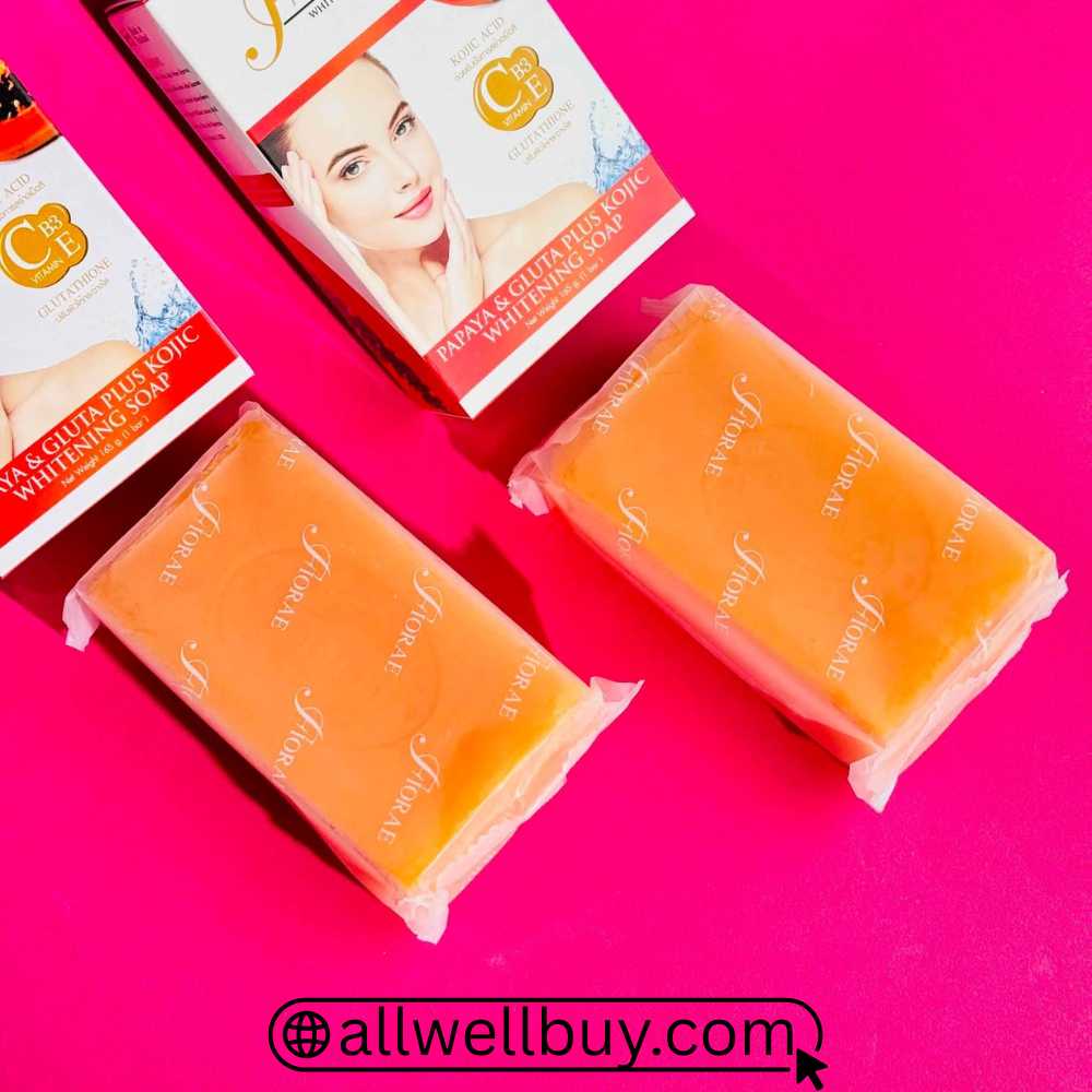 Fiorae Papaya Gluta Kojic Soap 165g - Whitening Soap BD