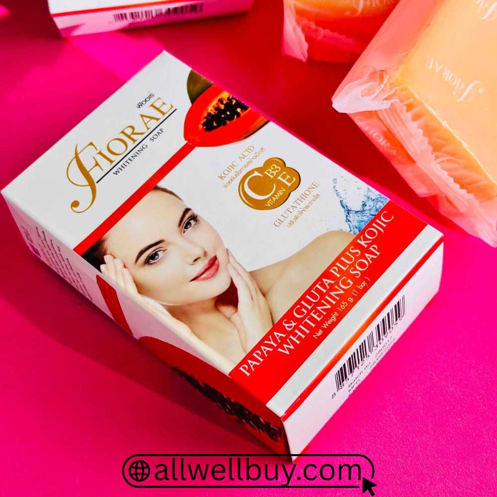 Fiorae Papaya Gluta Kojic Soap 165g - Whitening Soap BD