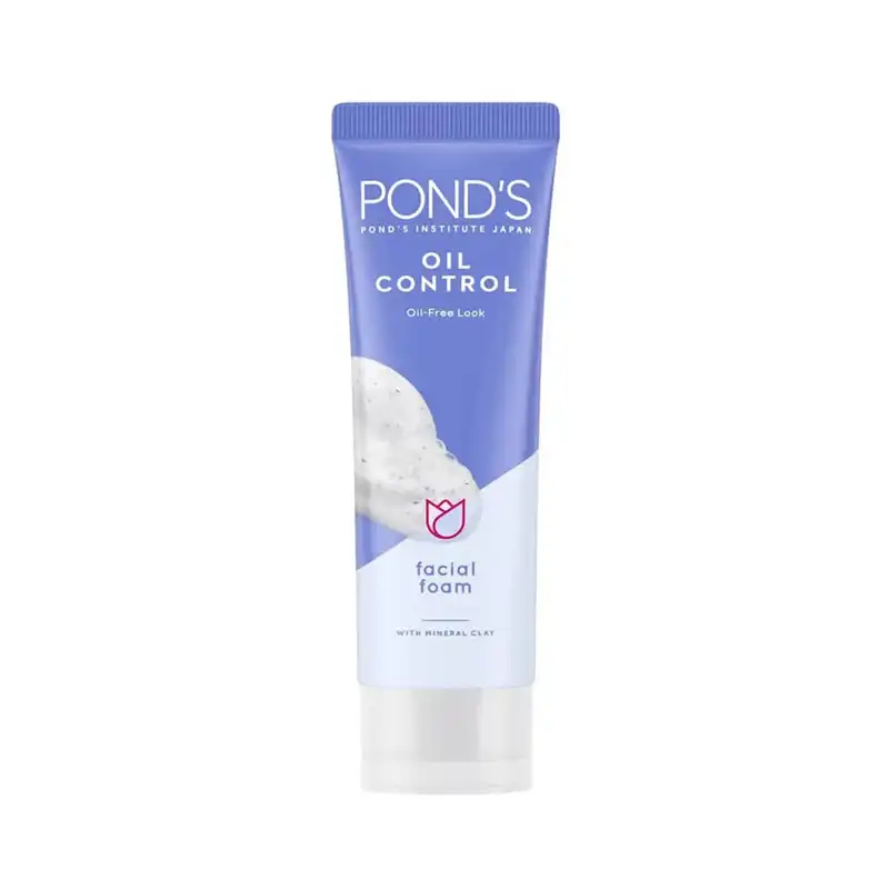Pond's Oil Control Facial Foam With Mineral Clay