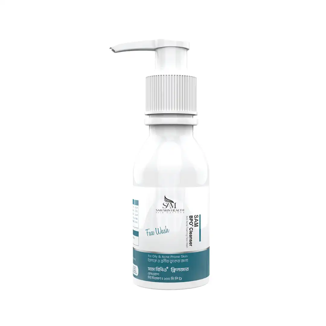 SAM BPO+ Cleanser Anti Acne Foaming Face Wash price in Bangladesh