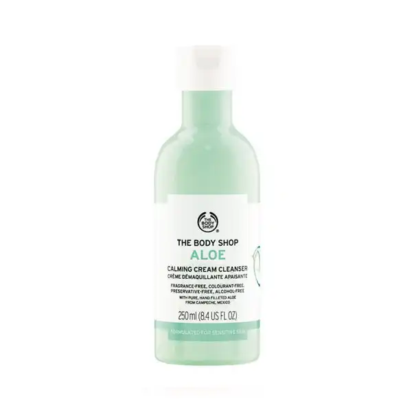 The Body Shop Aloe Calming Cream Cleanser