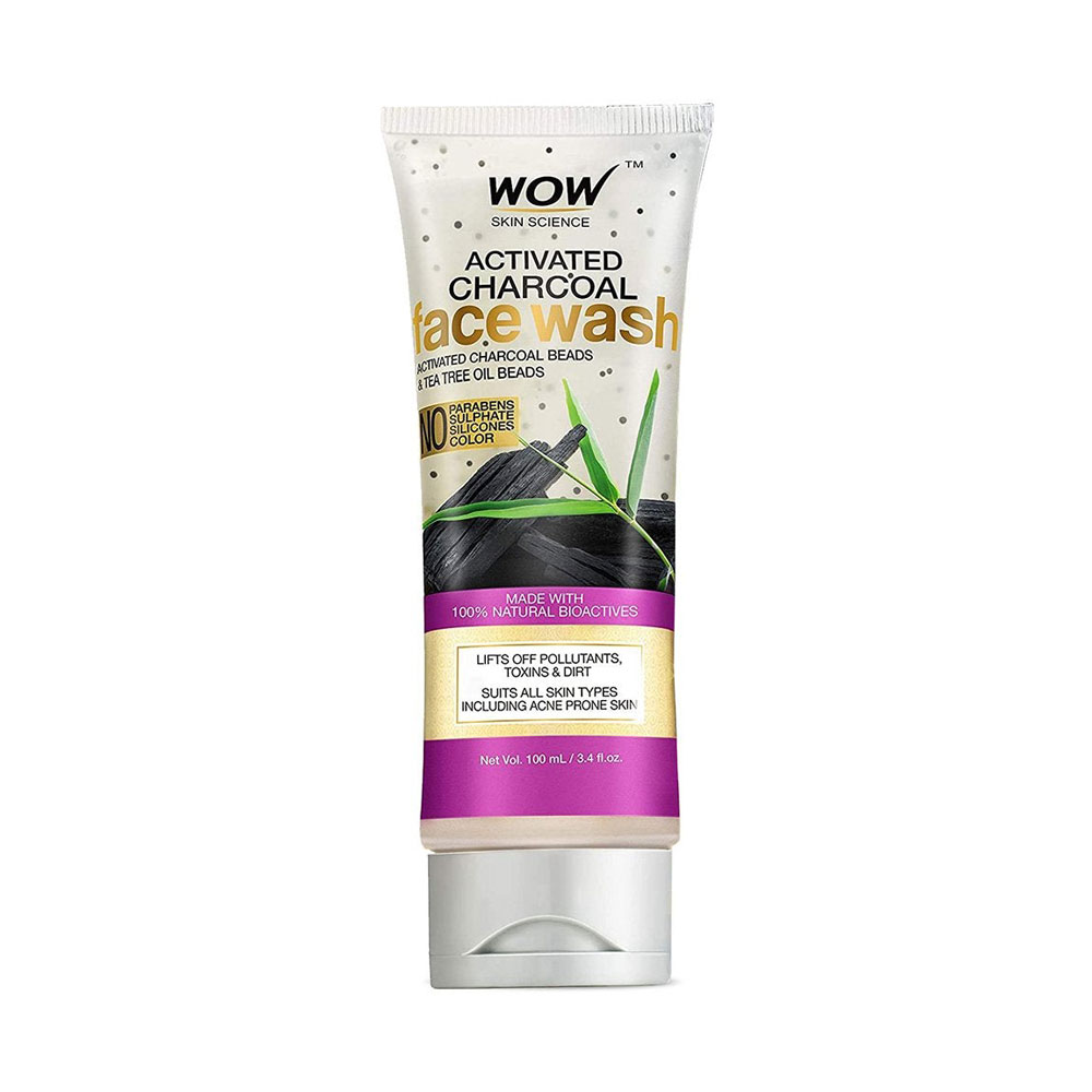 Wow Activated Charcoal Face Wash