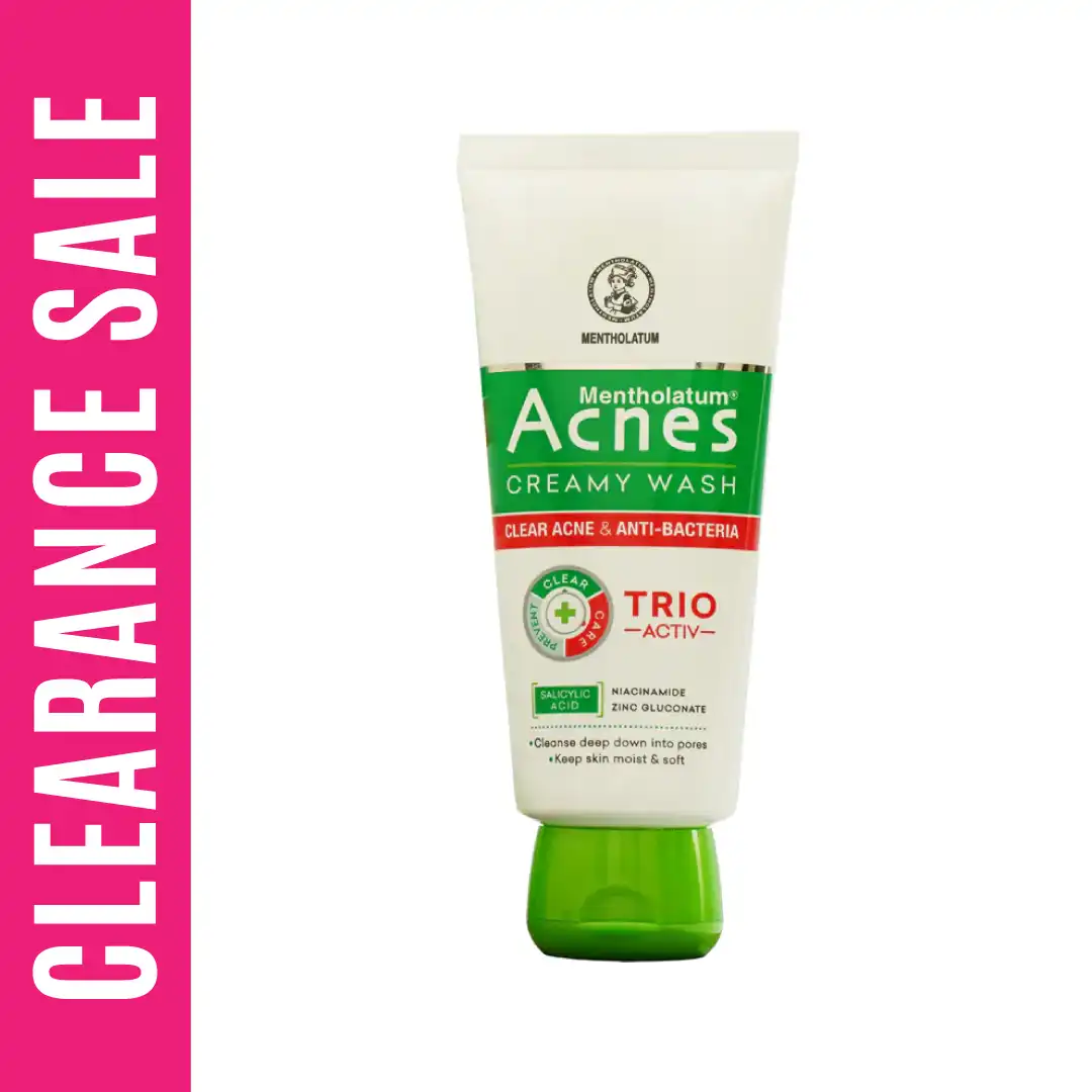 Acnes Mentholatum Acnes Creamy Wash (Expiry Date - 01/07/2024)
