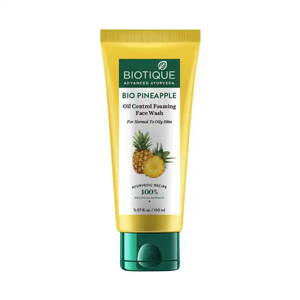 Biotique Bio Pineapple Oil Control Foaming Face Wash