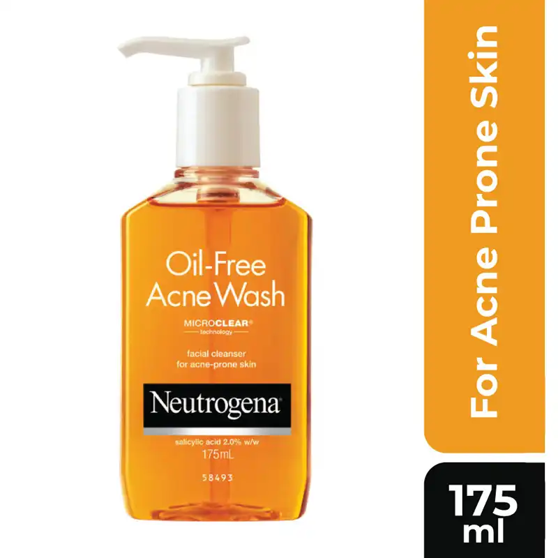 Neutrogena Oil Free Acne Wash Facial Cleanser