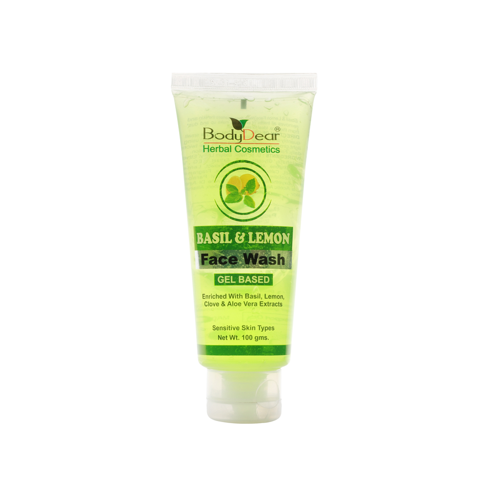 Body Dear Basil & Lemon Gel Based Face Wash