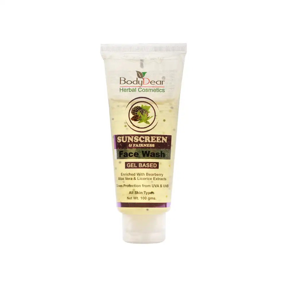 Body Dear Sunscreen & Fairness Gel Based Face Wash price in Bangladesh