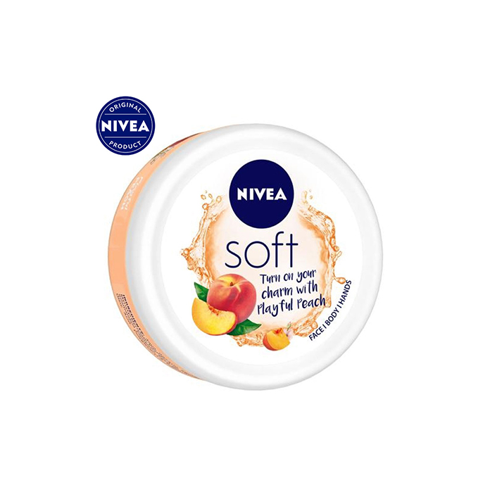 NIVEA Soft Skin Moisturizing Cream Playful Peach