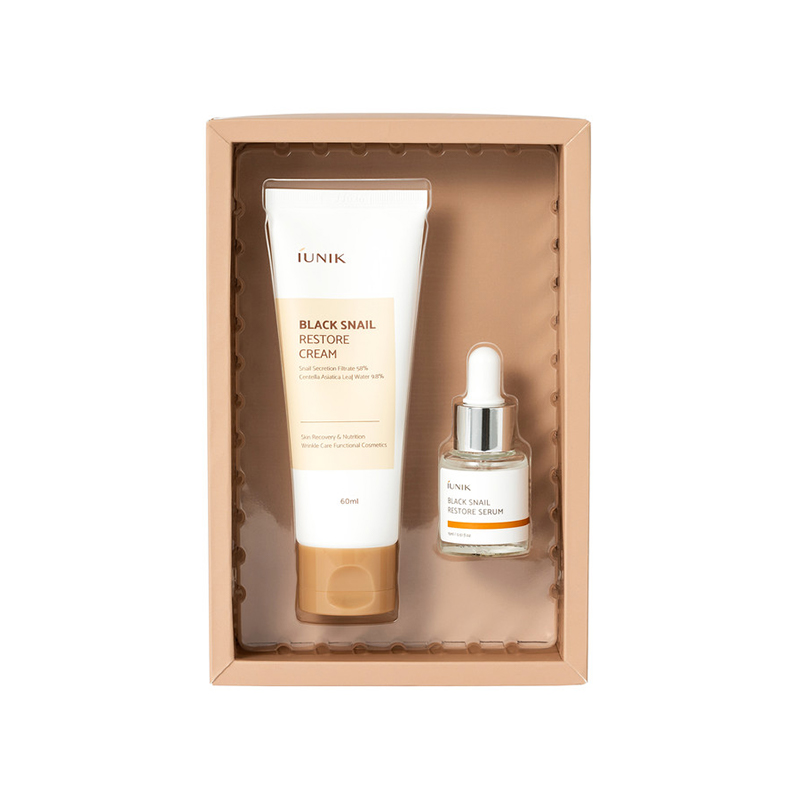 Iunik Black Snail Edition Skincare Set