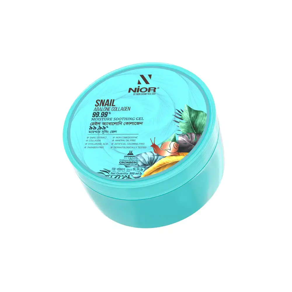 NIOR Snail Abalone Collagen 99.99% Moisture Soothing Gel