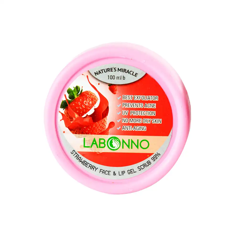 LABONNO Strawberry Face & Lip Gel Scrub 99% price in Bangladesh