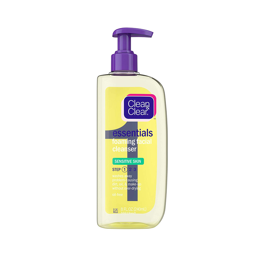 Clean & Clear Essentials Foaming Cleanser For Sensitive Skin