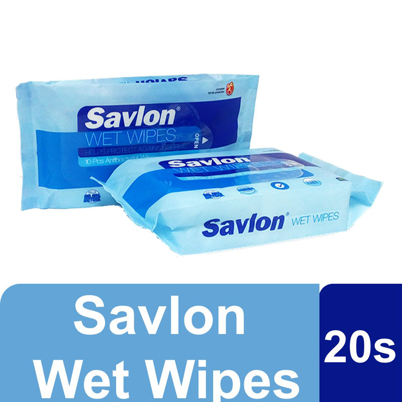 Savlon Wet wipe 20s