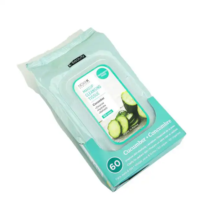 K Beauty Make Up Cleansing Tissue Cucumber (60 Wipes) price in Bangladesh