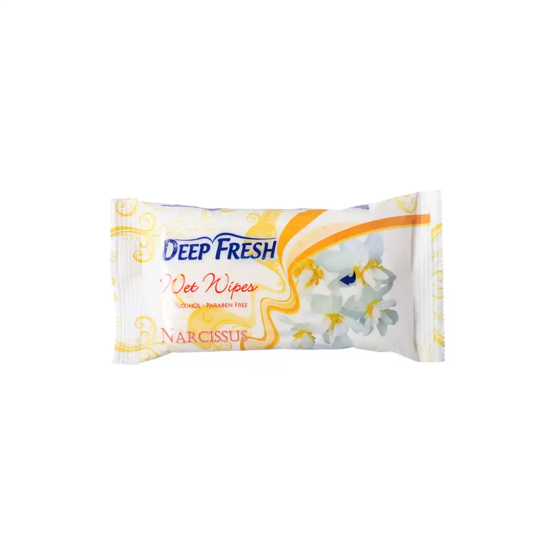 Deep Fresh Wet Wipes - Narcissus (15Pcs) price in Bangladesh
