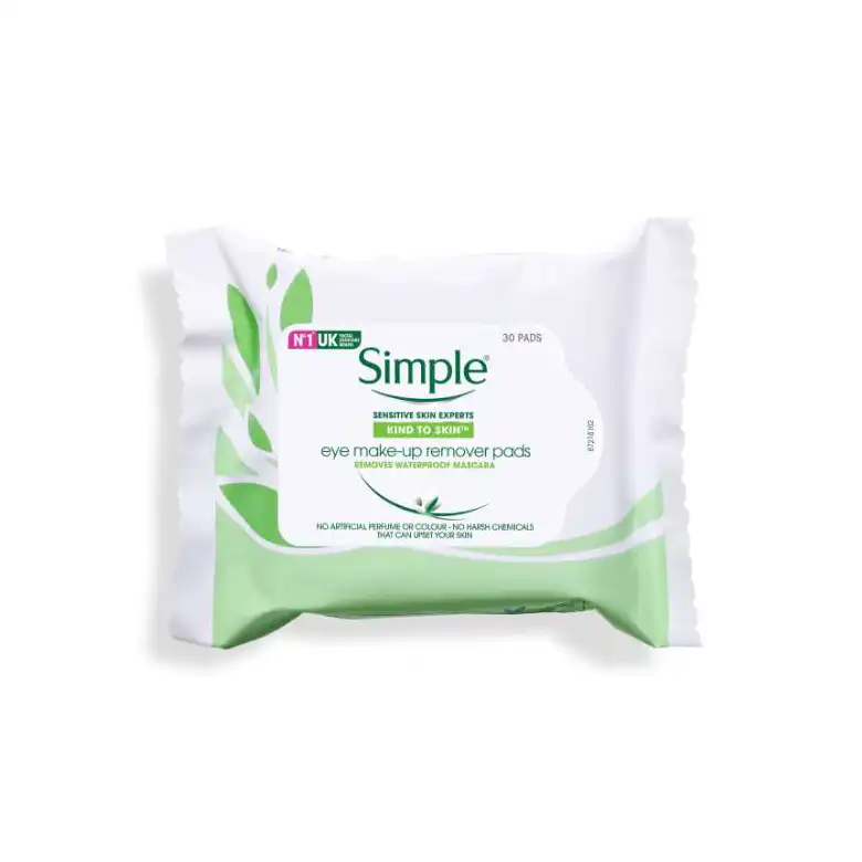 Simple Kind To Skin Eye make-up Remover Pads ( 30pads )