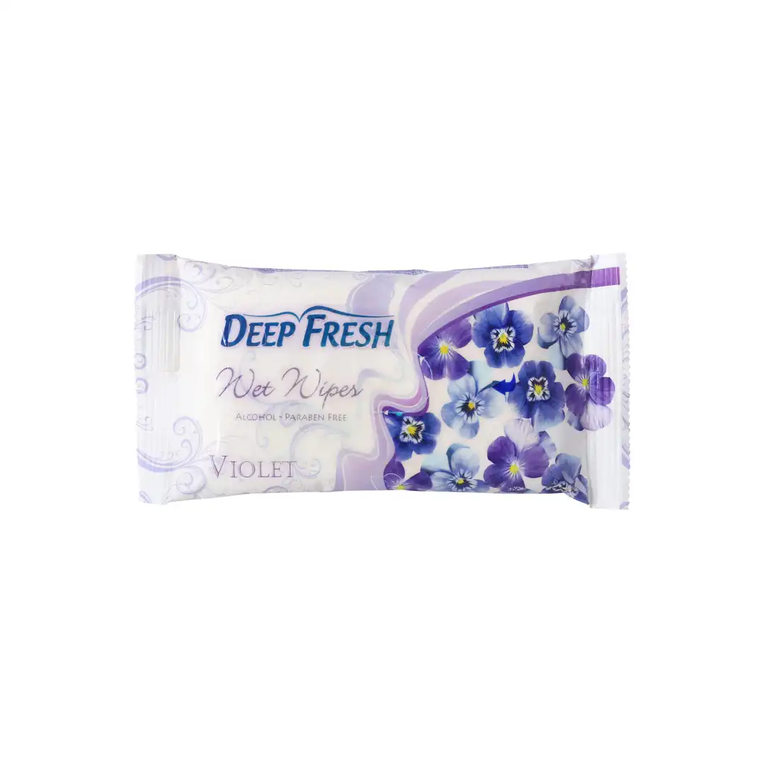 Deep Fresh Wet Wipes - Violet (15Pcs) price in Bangladesh