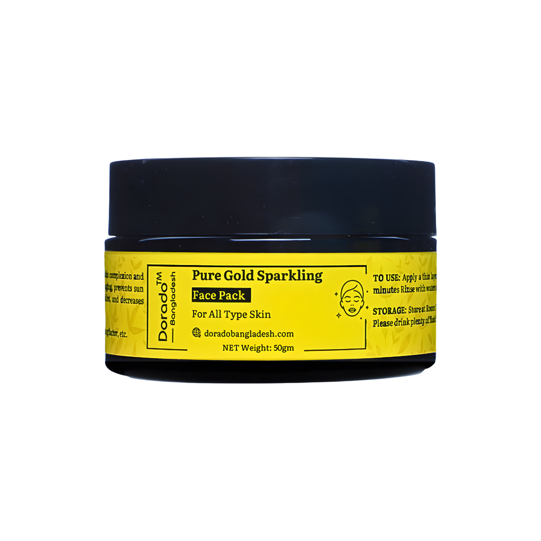 Dorado Pure Gold Sparkling Face Pack