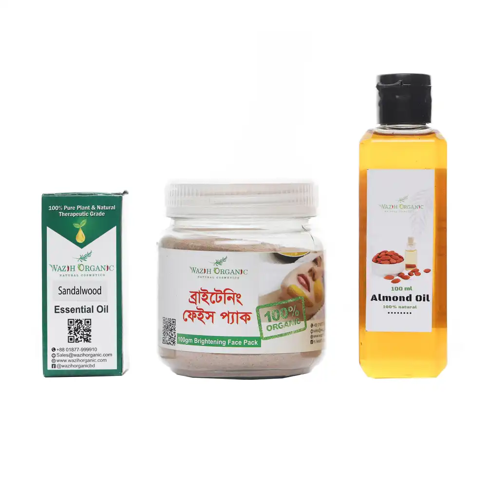 Wazih Glowing facial combo price in Bangladesh