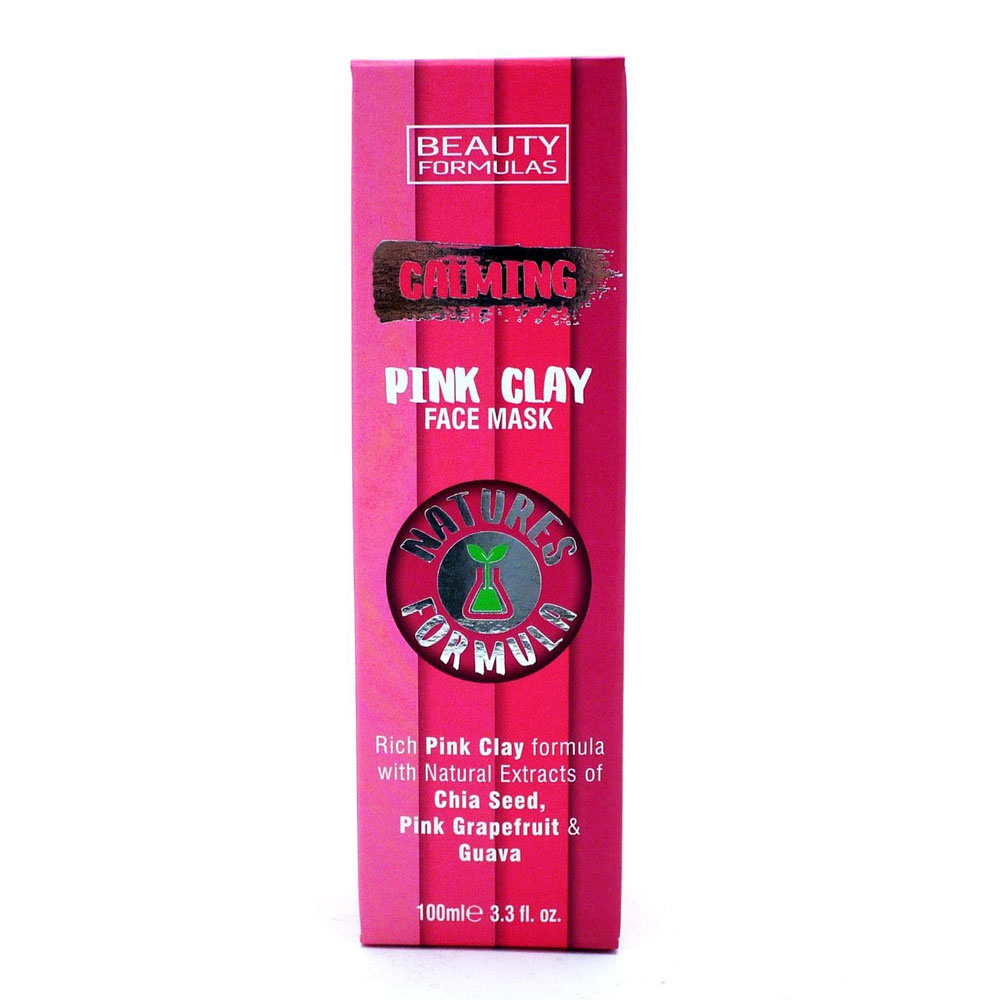 Beauty Formulas Calming Pink Clay Face Mask