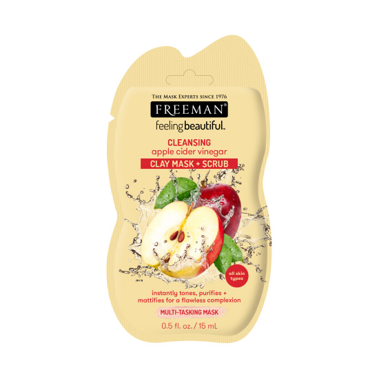 Freeman cleansing apple cider Vinegar clay mask  15ml
