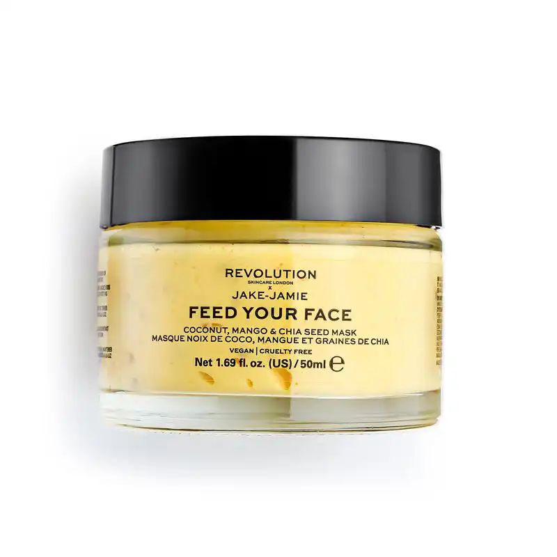 Revolution Skincare X Jake - Jamie Coconut, Mango & Chia Seed Radiant Glow Face Mask