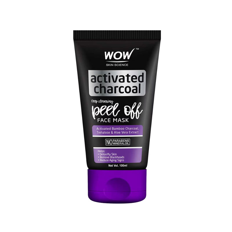 WOW Activated Charcoal Peel Off Face Mask