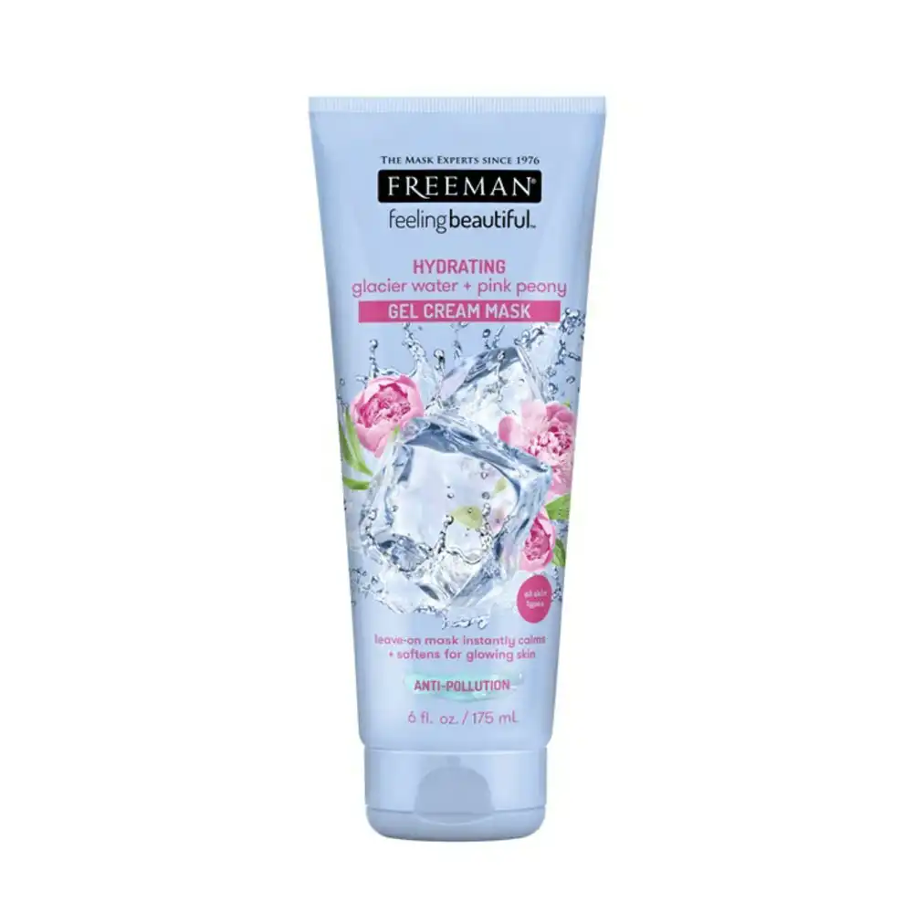 Freeman Hydrating Gel Cream Mask Glacier Water and Pink Peony