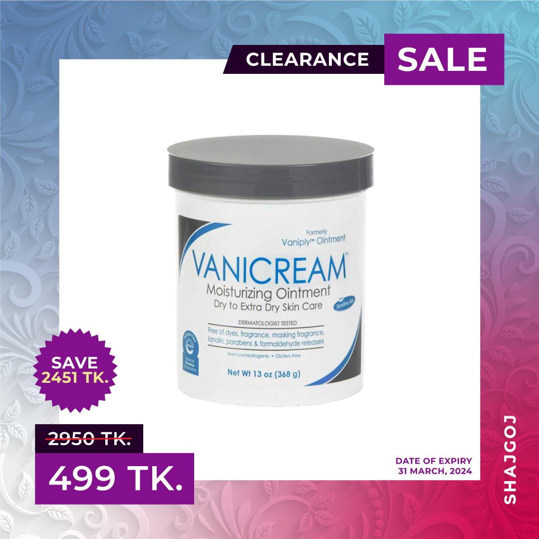 Vanicream Moisturizing Ointment Dry To Extra Dry Skin Care