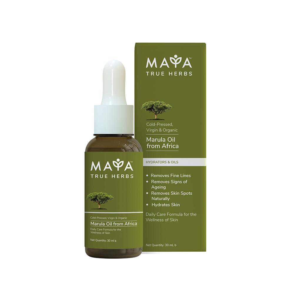 Maya True Herbs 100% Cold-Pressed Virgin & Organic Marula Oil from Africa