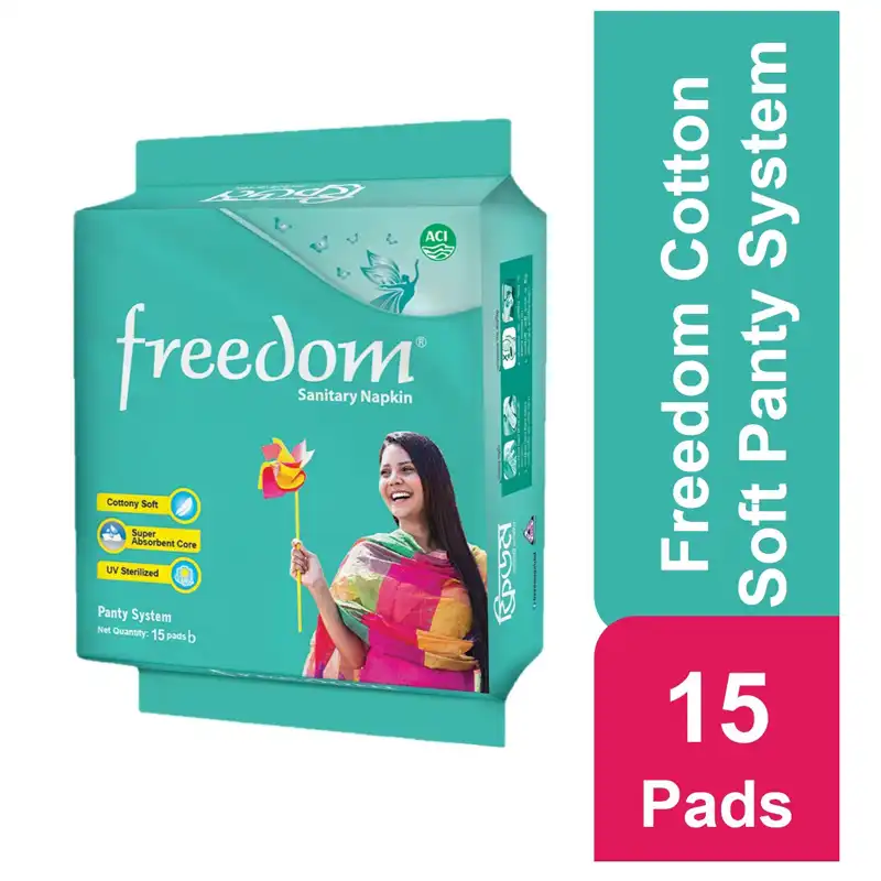 Freedom Sanitary Napkin Pant System 15 pads price in Bangladesh