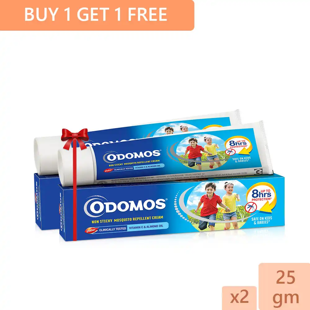 Odomos Mosquito Repellent Cream (Buy 1 Get 1 Free) 25 gm price in Bangladesh
