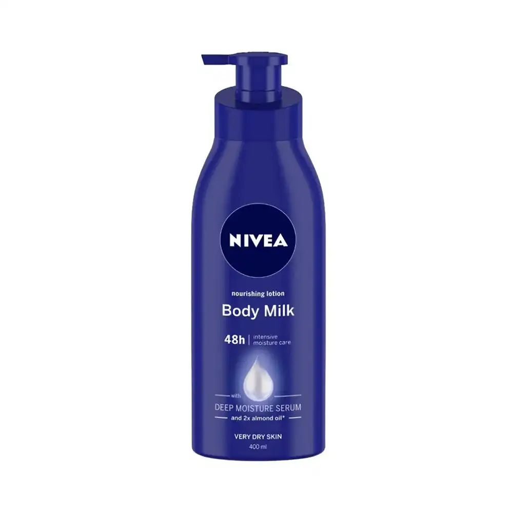 Nivea Body Milk Nourishing Lotion 400ml (Very Dry Skin)