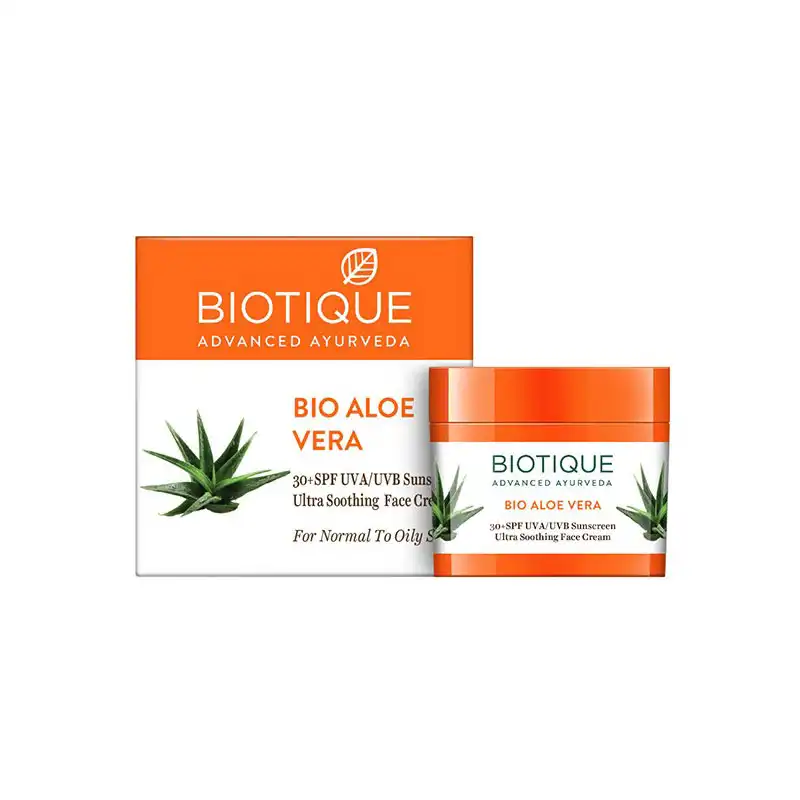 Biotique Advanced Ayurveda Bio Aloe Vera 30+SPF UVA UVB Sunscreen