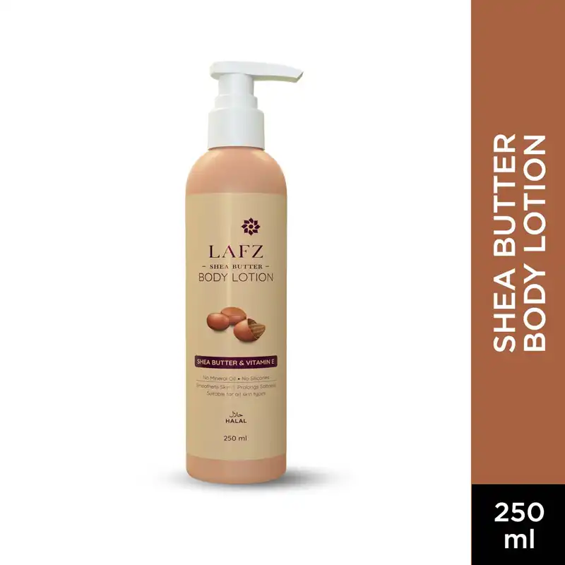 LAFZ Halal Shea Butter Body Lotion