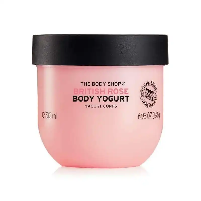 The Body Shop British Rose Body Yogurt  (Expire Date - 7/31/2023)