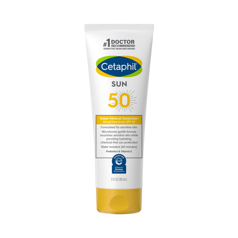 Cetaphil Sheer Mineral Sunscreen Broad Spectrum SPF 50