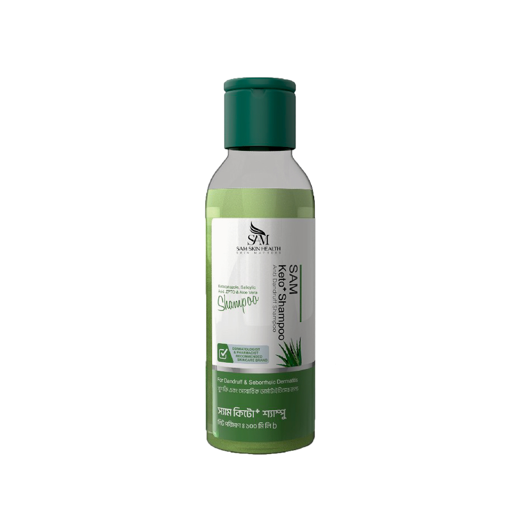SAM Keto+ Anti Dandruff Shampoo
