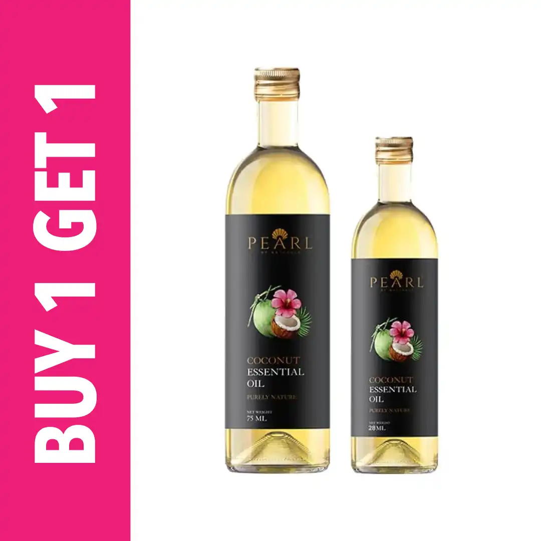 Buy Pearl Coconut essential Oil 75ml and Get Pearl Coconut Essential Oil 28ml Free price in Bangladesh