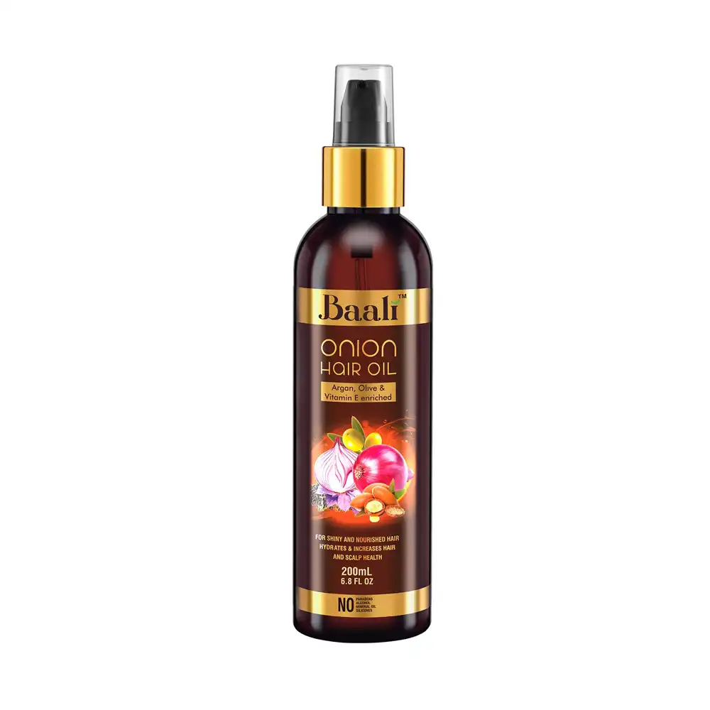 Baali Onion Hair Oil Argan Olive & Vitamin Enriched price in Bangladesh