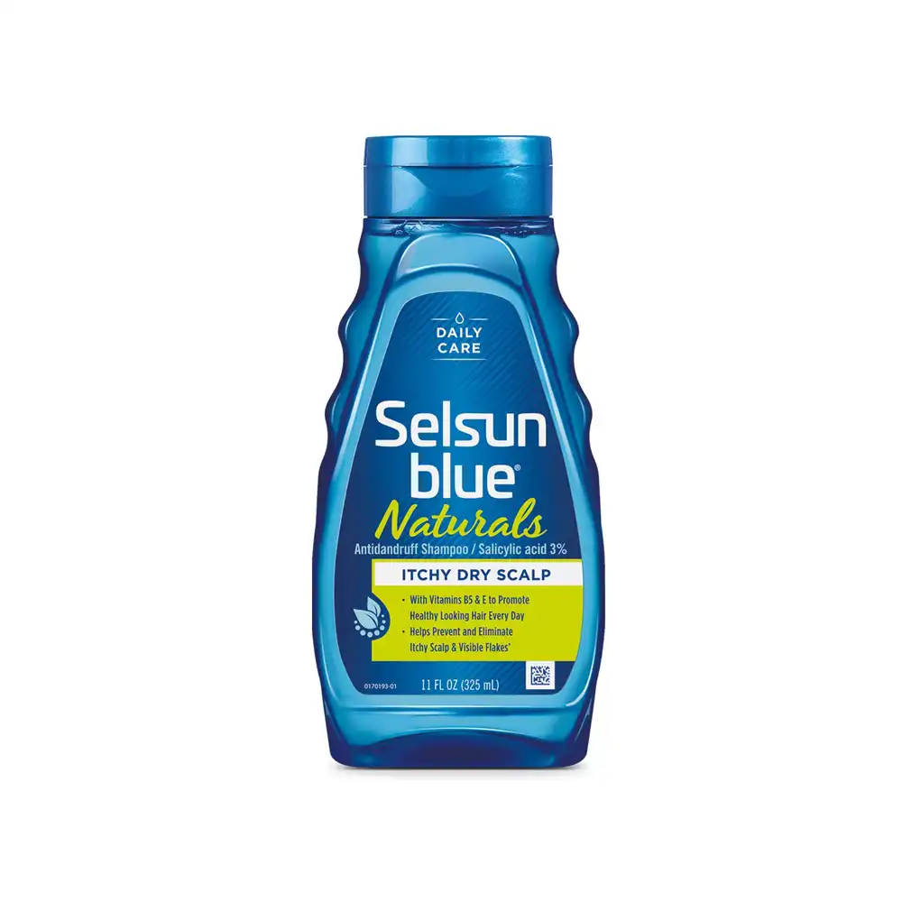 Selsun Blue Naturals Nourishing Moisturizing Itchy Dry Scalp Dandruff Relief Daily Shampoo
