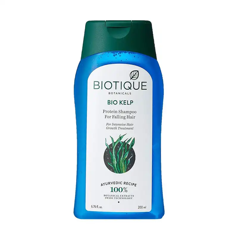 Biotique Bio Kelp Fresh Growth Protein Shampoo For Intensive Hair Growth Treatment
