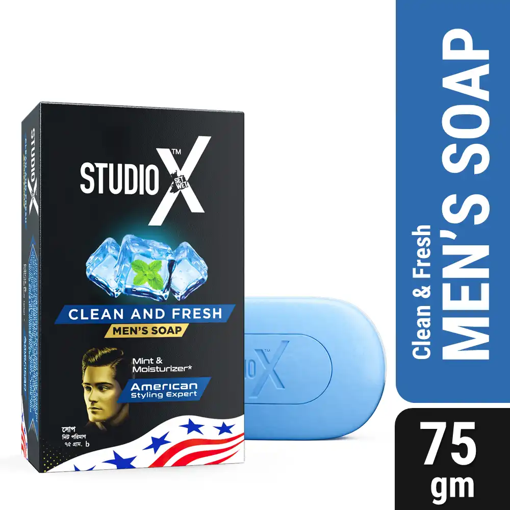 Studio X Clean & Fresh Soap for Men price in Bangladesh